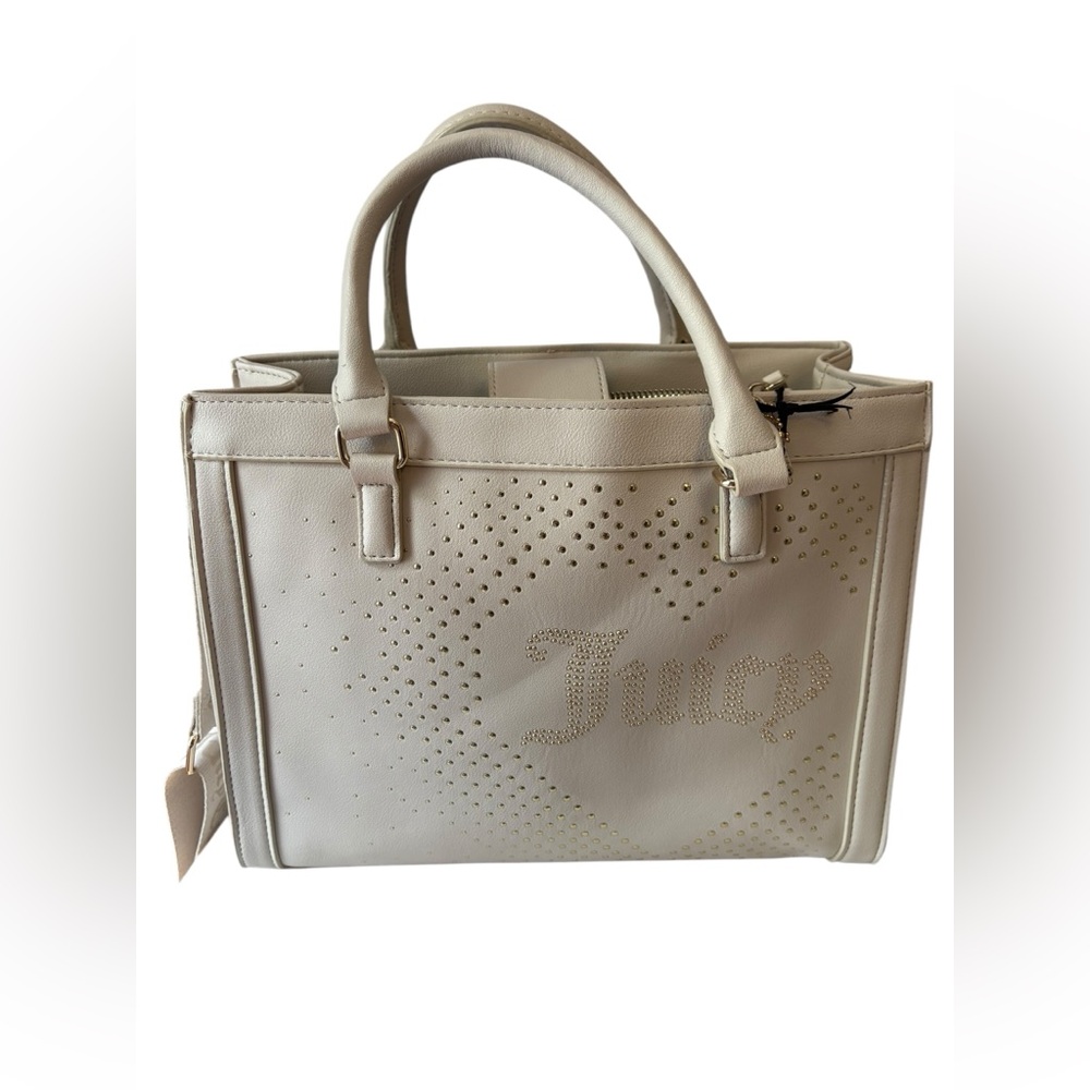 NWT Juicy Couture Lovely Day Tote with Card Holder Elegant - Picture 7 of 16